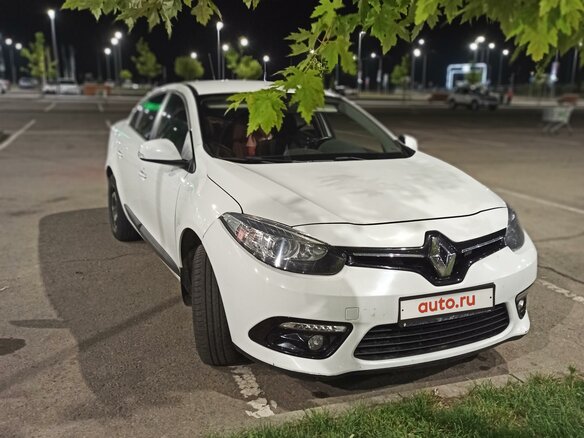2014 Renault Fluence I Рестайлинг, белый - вид 1