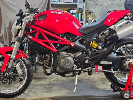 2009 Ducati Monster 1100, красный, 415000 рублей, вид 3
