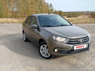 2021 Lada (ВАЗ) Granta I Рестайлинг, коричневый, 845000 рублей, вид 3