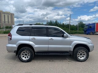 2005 Toyota Land Cruiser Prado 120 Series, серебристый, 1700000 рублей, вид 2