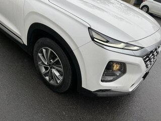 2019 Hyundai Santa Fe IV, белый, 3150000 рублей, вид 4