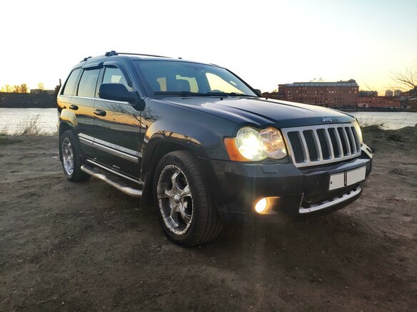 2008 Jeep Grand Cherokee III (WK), чёрный