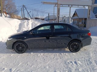 2008 Toyota Corolla X (E140, E150), чёрный, 920000 рублей, вид 5