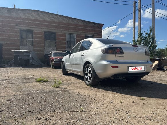 2006 Mazda 3 I (BK) Рестайлинг, серый, 650000 рублей - вид 8