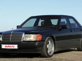 1984 Mercedes-Benz 190 (W201), чёрный, 3250000 рублей, вид 1