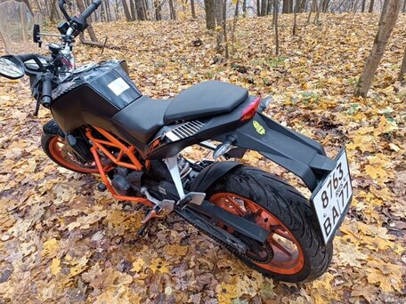 2014 KTM 390 Duke, чёрный, 360000 рублей, вид 2