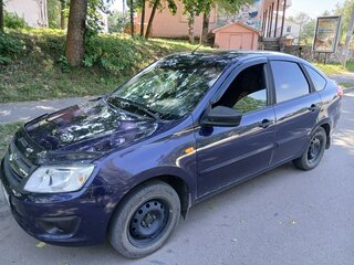 2017 Lada (ВАЗ) Granta I, синий, 446000 рублей, вид 4