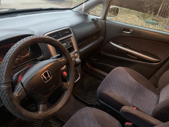 2002 Honda Stream I, серый, 800000 рублей - вид 6