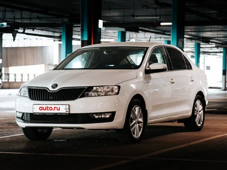 2018 Skoda Rapid I Рестайлинг, белый, 600000 рублей, вид 1