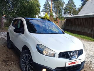 2013 Nissan Qashqai I Рестайлинг, белый, 1230000 рублей, вид 1