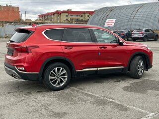 2019 Hyundai Santa Fe IV, красный, 2990000 рублей, вид 5