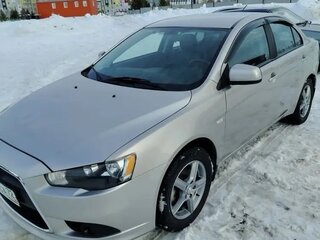 2013 Mitsubishi Lancer X Рестайлинг, серебристый, 1100000 рублей, вид 3
