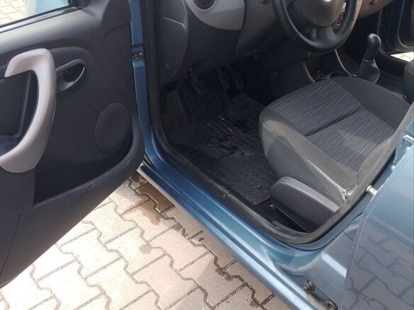 2011 Renault Sandero I, синий, 495000 рублей - вид 5
