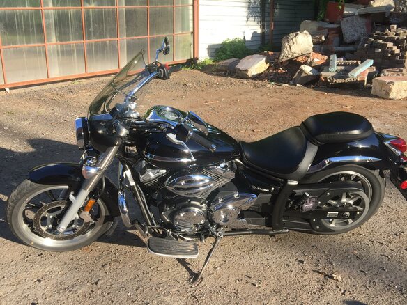 2008 Yamaha XVS950, чёрный, 600000 рублей - вид 6