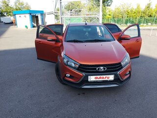2018 Lada (ВАЗ) Vesta I, оранжевый, 730000 рублей, вид 2