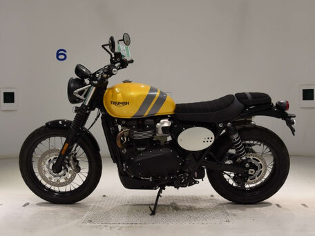 2024 Triumph Scrambler, жёлтый, 1120000 рублей, вид 2