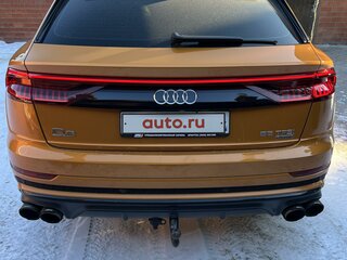 2018 Audi Q8 55 TFSI I (4M), оранжевый, 6550000 рублей, вид 5