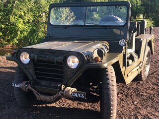 1945 Willys MB, зелёный, 3050000 рублей, вид 1