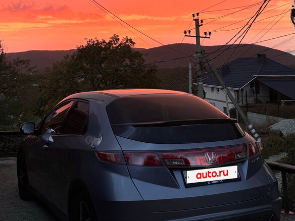 2007 Honda Civic VIII, голубой, 800000 рублей - вид 4