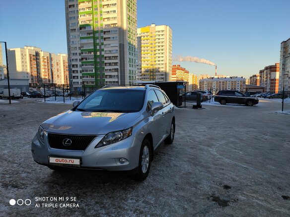 2010 Lexus RX 350 III, серебристый, 2100000 рублей