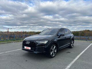 2020 Audi Q7 45 TDI II (4M) Рестайлинг, чёрный, 8590000 рублей, вид 4