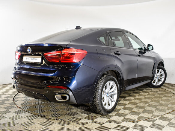 2019 BMW X6 30d II (F16), чёрный - вид 2