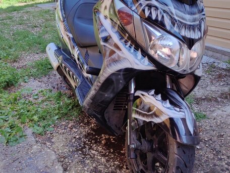 2005 Suzuki Burgman (SkyWave) 400, чёрный, 260000 рублей, вид 1