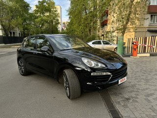 2012 Porsche Cayenne Diesel II (958), чёрный, 2950000 рублей, вид 3
