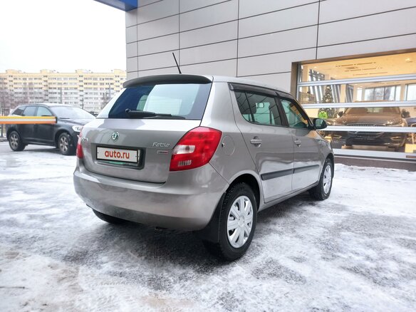 2012 Skoda Fabia II Рестайлинг, серый - вид 13