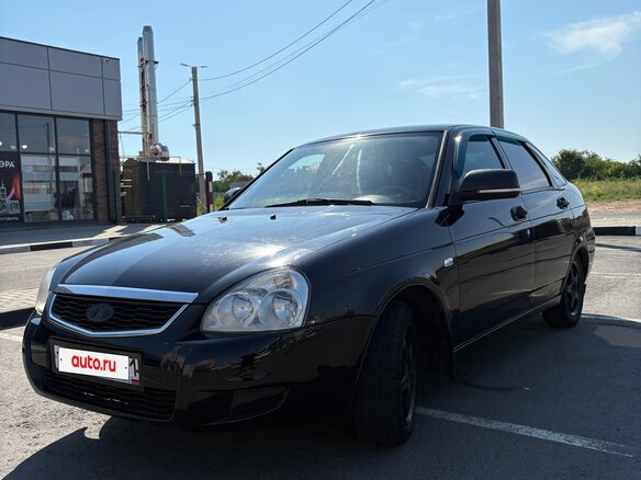 2009 Lada (ВАЗ) Priora I, чёрный, 390000 рублей
