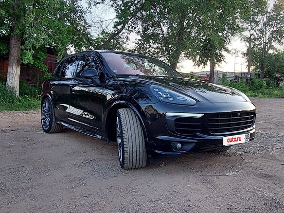 2015 Porsche Cayenne Diesel II Рестайлинг (958), чёрный, 3750000 рублей - вид 21
