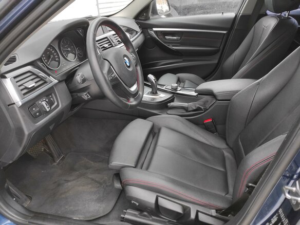 2015 BMW 3 серии 320d xDrive VI (F3x) Рестайлинг, синий - вид 8