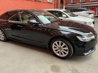 2015 Audi A6 IV (C7) Рестайлинг, чёрный, 2500000 рублей, вид 2