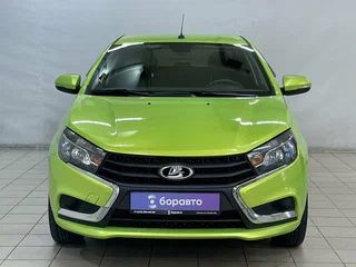 2017 Lada (ВАЗ) Vesta I, зелёный, 649000 рублей, вид 3