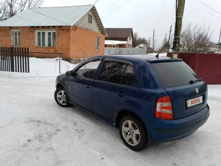 2006 Skoda Fabia I Рестайлинг, синий, 280000 рублей, вид 4