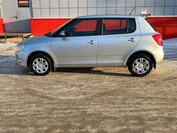 2012 Skoda Fabia II Рестайлинг, серебристый - вид 6