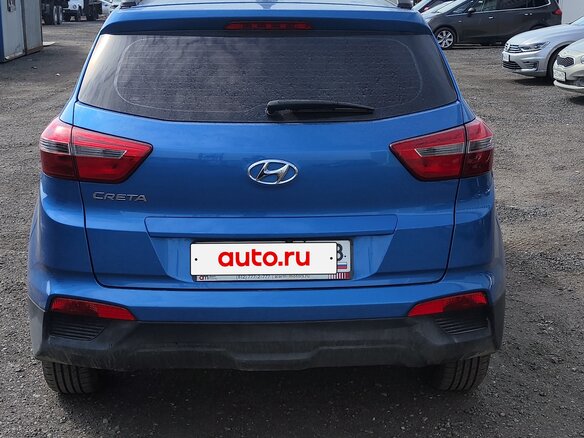 2019 Hyundai Creta I, синий - вид 4
