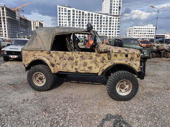1962 ГАЗ 69А, зелёный, 380000 рублей - вид 4