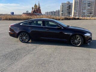 2012 Jaguar XJ IV (X351), коричневый, 1850000 рублей, вид 4