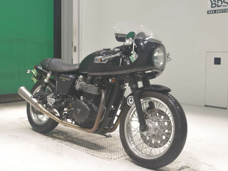 2017 Triumph Thruxton, чёрный, 700000 рублей, вид 3