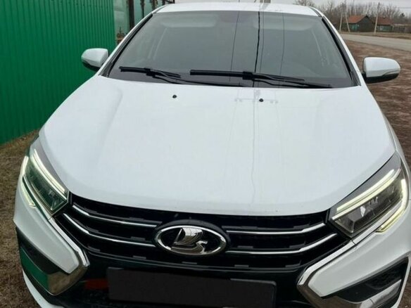 2023 Lada (ВАЗ) Vesta I Рестайлинг (NG), белый, 1200000 рублей - вид 4
