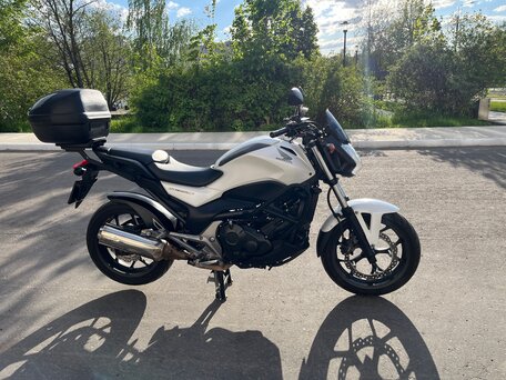 2015 Honda NC 750S, белый, 870000 рублей, вид 5