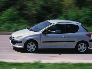 2002 Peugeot 206, синий, 245000 рублей, вид 1