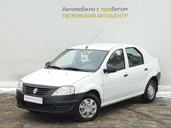 2014 Renault Logan I Рестайлинг, белый