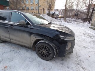 2020 Hyundai Santa Fe IV, чёрный, 2730000 рублей, вид 2