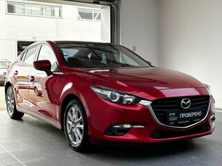 2017 Mazda 3 III (BM) Рестайлинг, красный, 1490000 рублей, вид 3