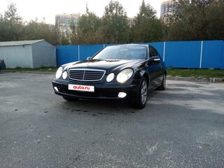 2002 Mercedes-Benz E-Класс 200 III (W211, S211), синий, 690000 рублей, вид 2