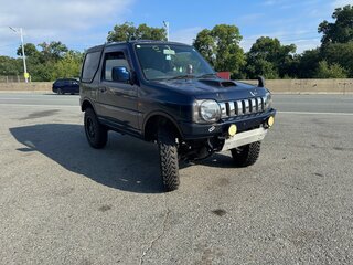 2008 Suzuki Jimny Kei car III Рестайлинг 1, синий, 750000 рублей, вид 2