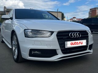 2013 Audi A4 IV (B8) Рестайлинг, белый, 1650000 рублей, вид 3