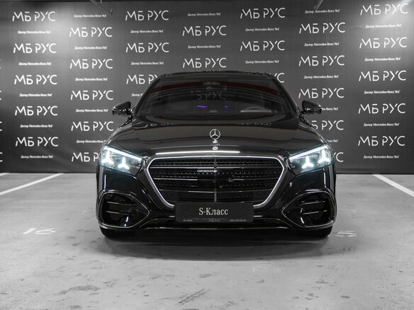 2026 Mercedes-Benz S-Класс 450 d Long 4MATIC VII (W223) Рестайлинг, чёрный - вид 4